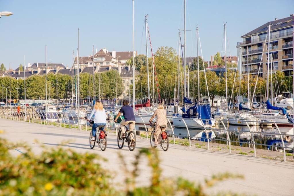 Appartement Avec Jardin Au Pied Du Centre-Ville Caen Bagian luar foto